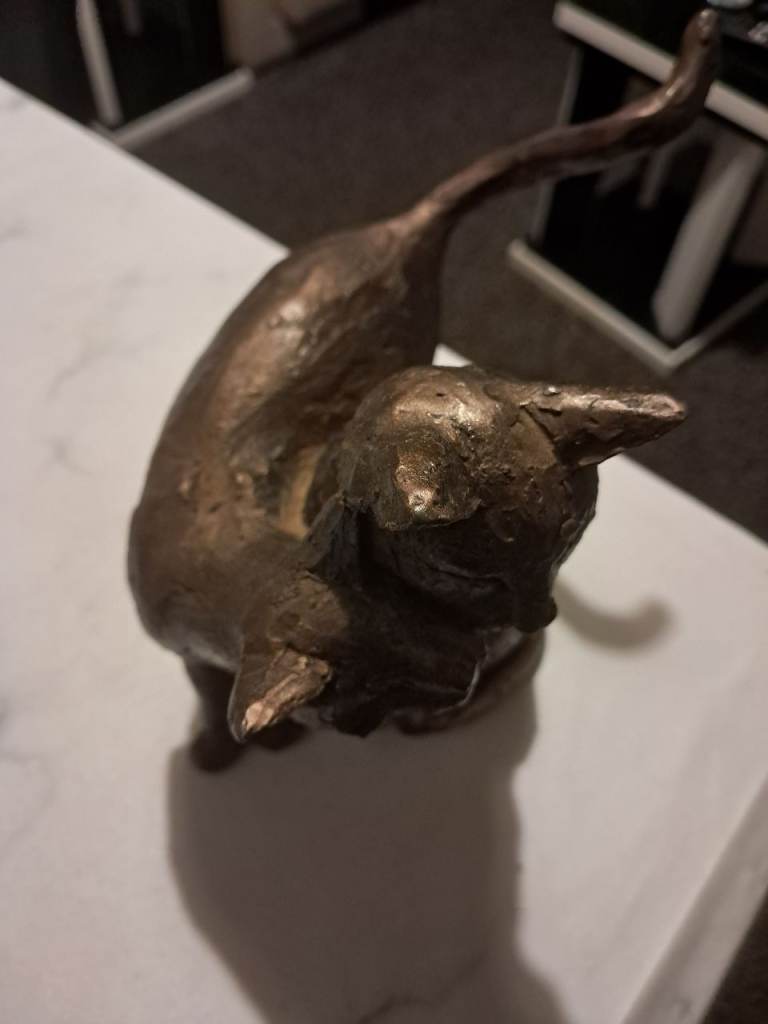 Bronze Cat FRITH SCULPTURES- Good Condition