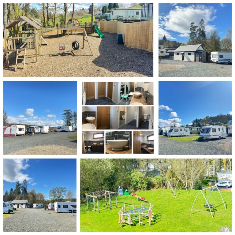 Seasonal Touring Pitch in South West Scotland 