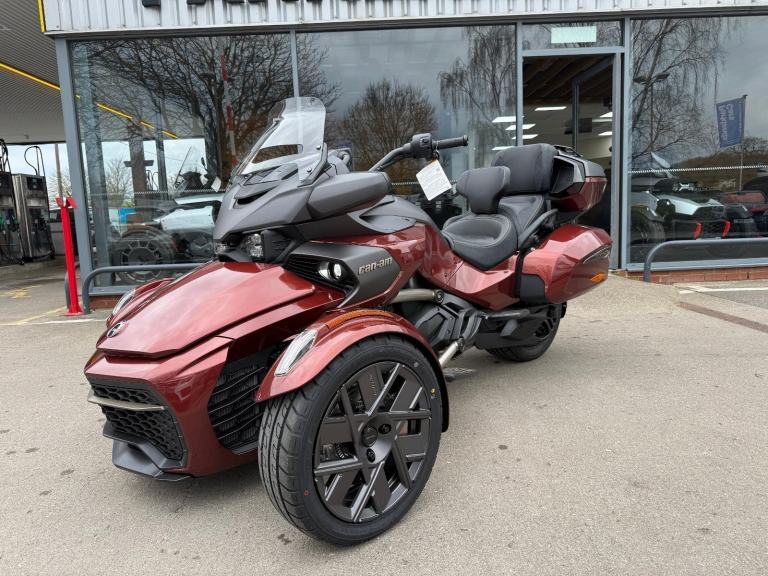 Brand New 2026 Can-Am Spyder F£ Limited 6 speed semi automatic Trike in Mars Red