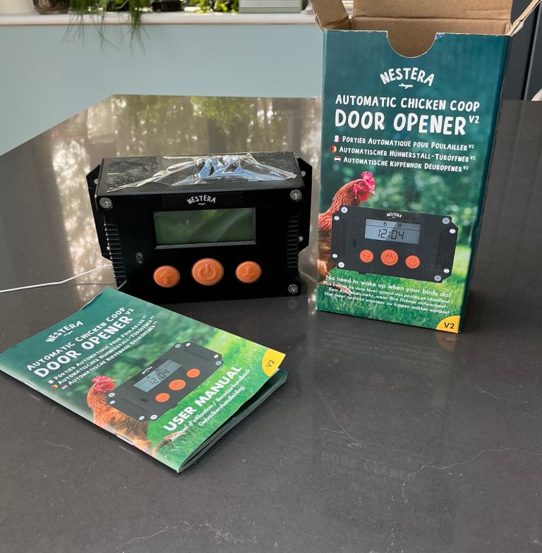 Nestera Chicken Coop Automatic Door Opener