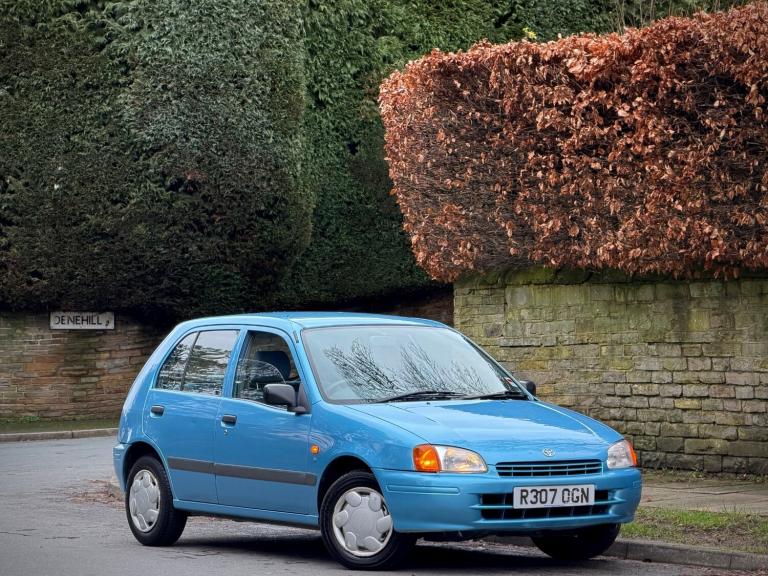 TOYOTA STARLET 1.3 S 5DR + GEN 39K MILES + RUSTFREE + 2KEY + 2FOWNER + V CLEAN!!