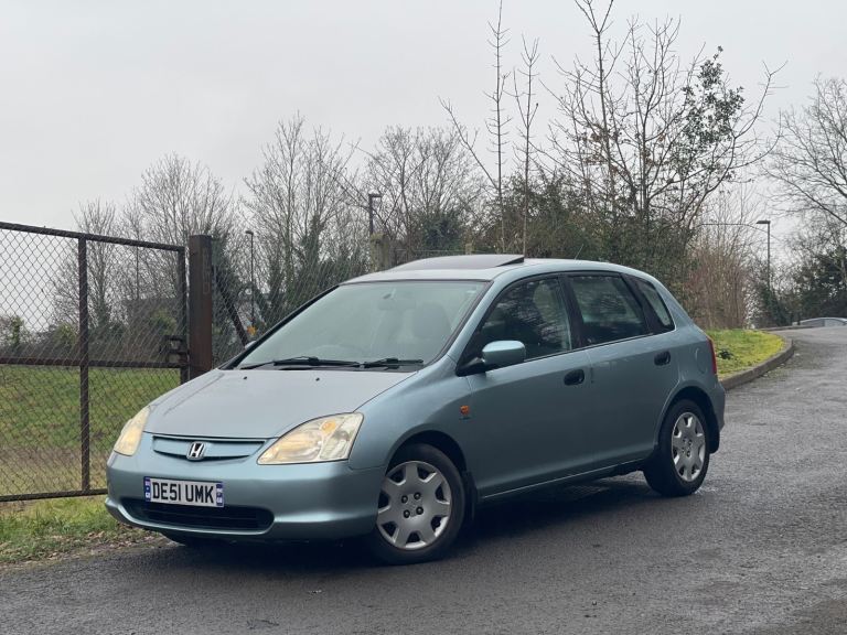 HONDA CIVIC, 1.6 PETROL, 148k Miles, 5 DOORS, 12 MONTHS MOT, LAST OWNER SINCE 2008 (18 years)
