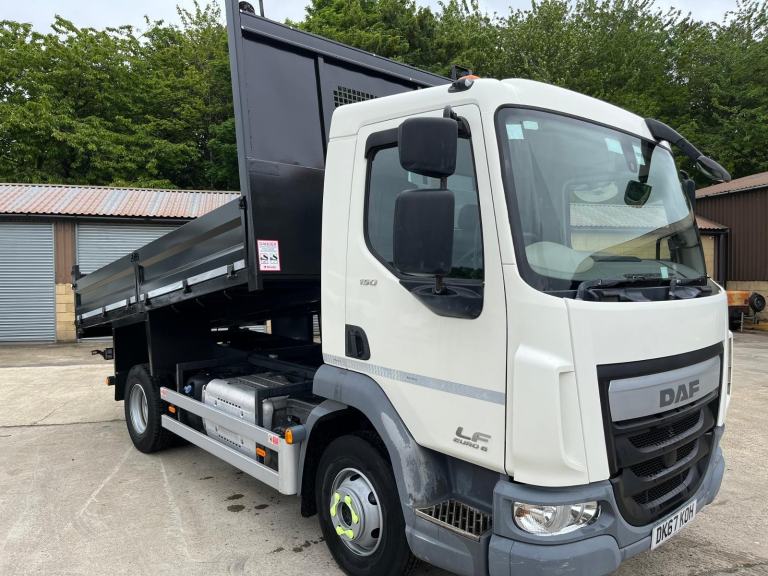 DAF LF 45.150 7.5 ton TIPPER EX BT EURO 6 MANUAL 