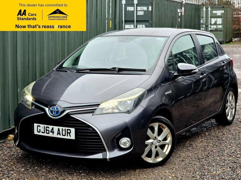 2014 Toyota Yaris 1.5 VVT-h Excel Hatchback 5dr Petrol Hybrid E-CVT Euro 6 (15in Alloy) (101 Hatc...