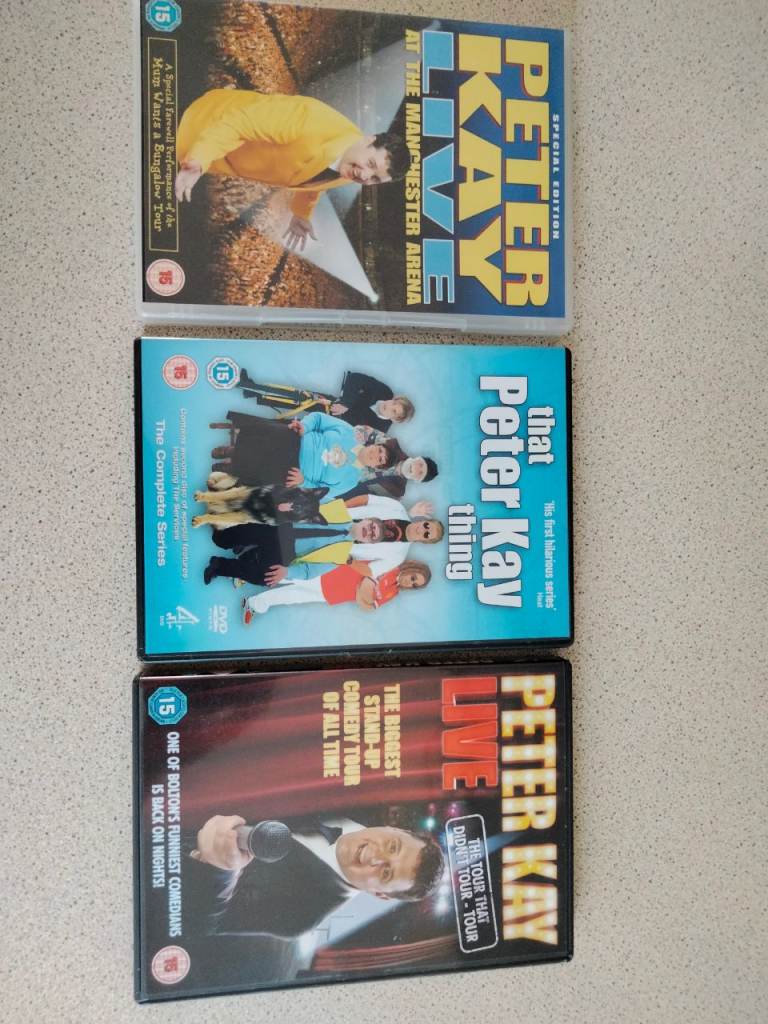 Peter Kay DVDs