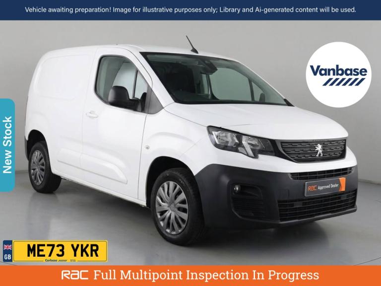 2024 Peugeot Partner 1.5 BlueHDi 1000 Asphalt Premium + Standard Panel Van 5dr Diesel Manual SWB ...