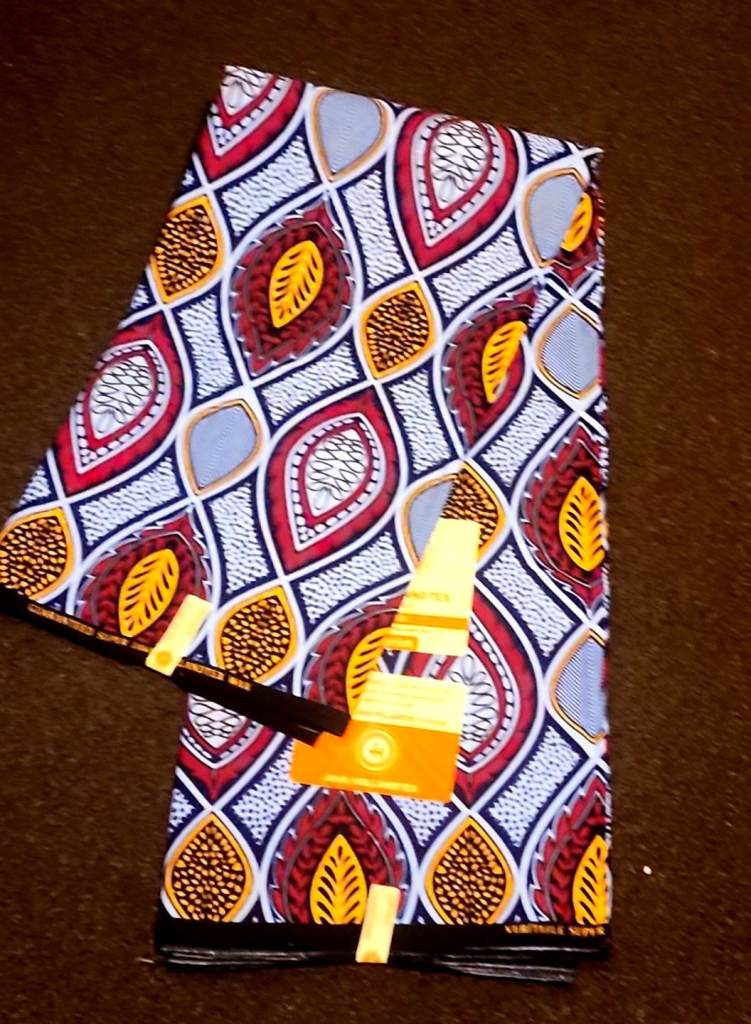 image for 6 yards African Ankara good quality fabric.
