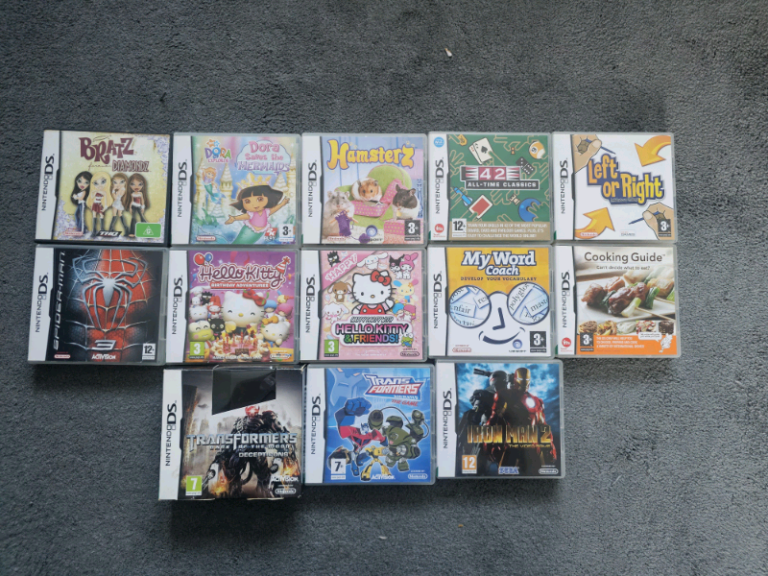 Selection of Nintendo DS games £5 each 