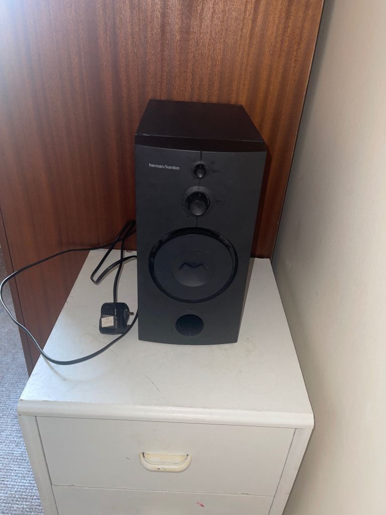 image for Harman Kardon HK395 Subwoofer Speaker - No Cables"