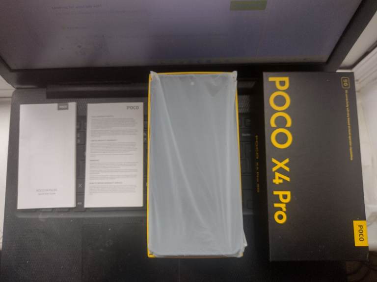 Xiaomi POCO X4 Pro 5G 256GB Black Android Smartphone 108MP Snapdragon 695 (As New)