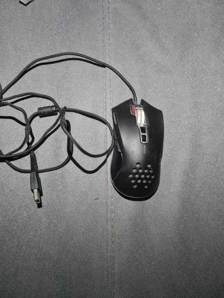 Black Wired Gaming Mouse – Good Condition