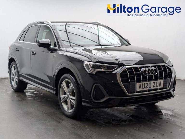2020 Audi Q3 1.5 TFSI CoD 35 S line SUV 5dr Petrol Manual Euro 6 (s/s) (150 ps) REAR VIE ESTATE P...