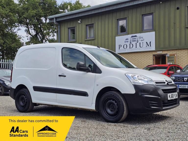 2018 Citroen Berlingo 1.6 BlueHDi 850Kg Enterprise 100ps PANEL VAN DIESEL Manual