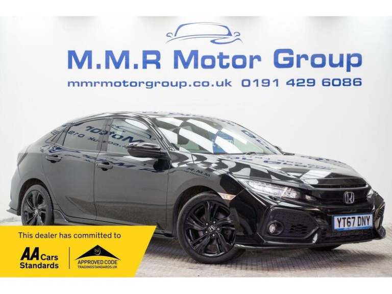 2017 Honda Civic 1.5 VTEC Turbo Sport CVT Euro 6 (s/s) 5dr Hatchback Petrol Automatic