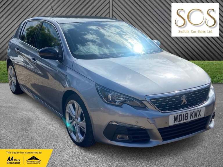2018 Peugeot 308 1.2 PureTech GT Line Hatchback Petrol Manual