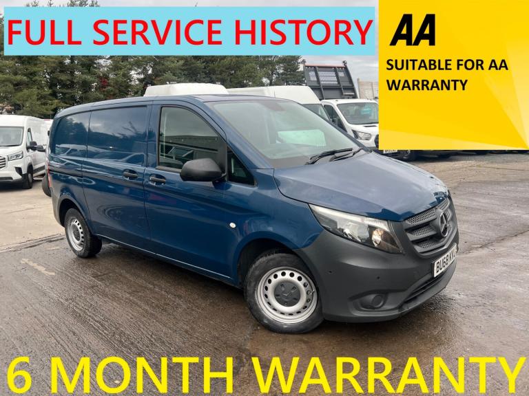 2018 Mercedes-Benz Vito 111CDI Van PANEL VAN Diesel Manual