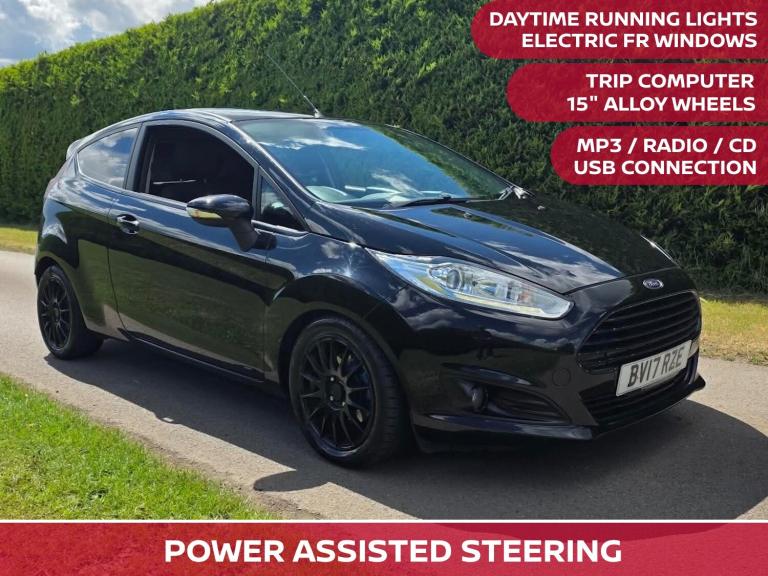2017 Ford Fiesta 1.0 EcoBoost Zetec 3dr HATCHBACK Petrol Manual