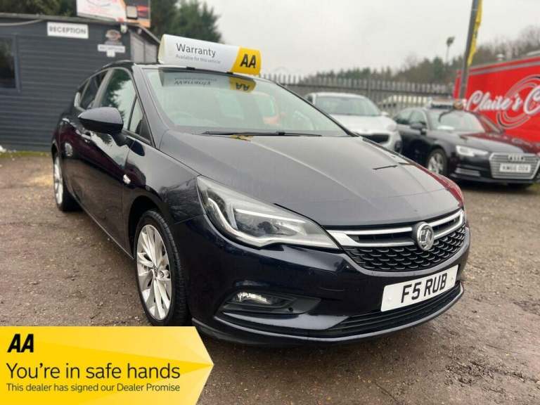 2018 Vauxhall Astra 1.4i Design Euro 6 5dr HATCHBACK Petrol Manual