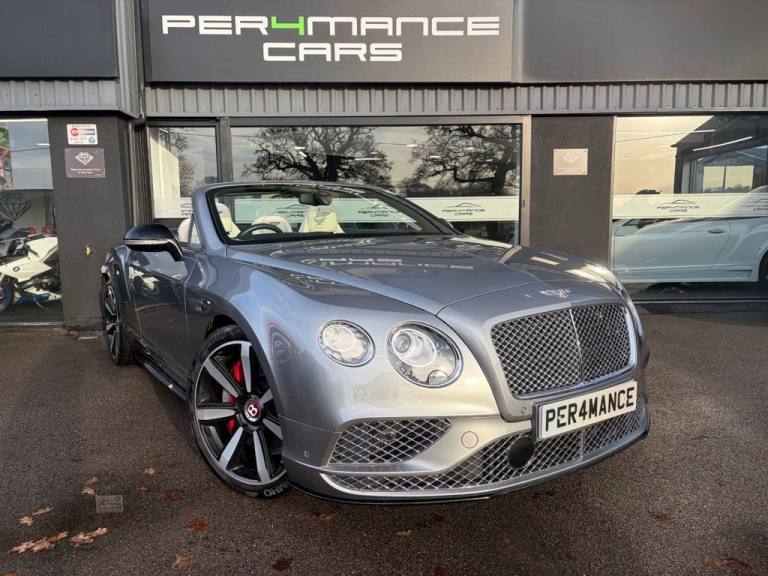 2016 15 BENTLEY CONTINENTAL 4.0 V8 GTC S CONVERTIBLE 2DR PETROL AUTO 4WD EURO 6 