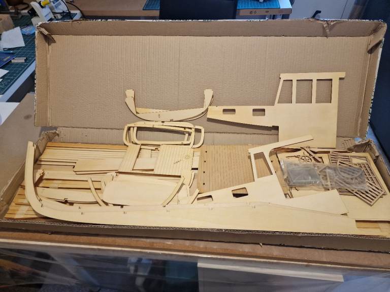 Bay lobster boat kit 