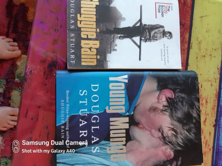 Douglas Stewart Books Shuggie Bain a d Young Munro