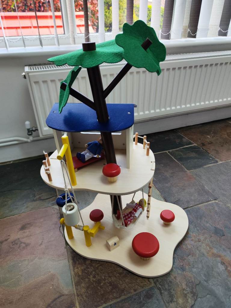 John Lewis wooden toy tree house 