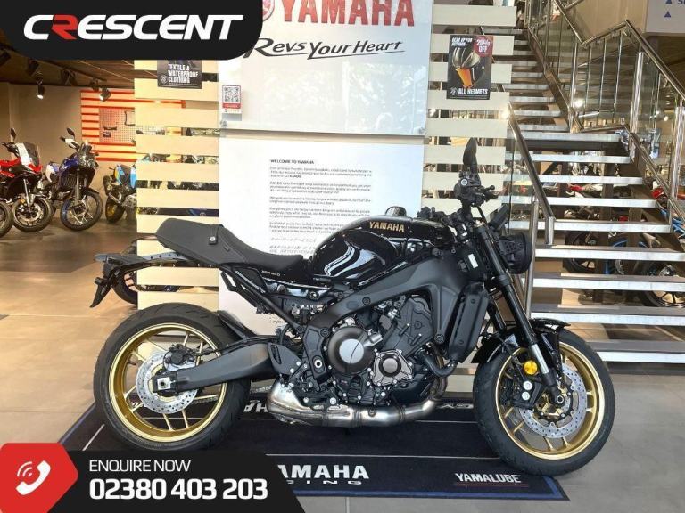 YAMAHA XSR900 2025 MODEL - MIDNIGHT BLACK - BRAND NEW - IN STOCK - AVAILABLE NOW