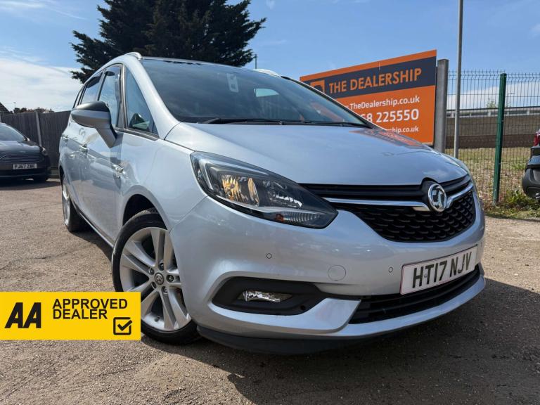 2017 Vauxhall Zafira Tourer 1.4 Zafira Tourer SRi Nav T 5dr MPV Petrol Manual