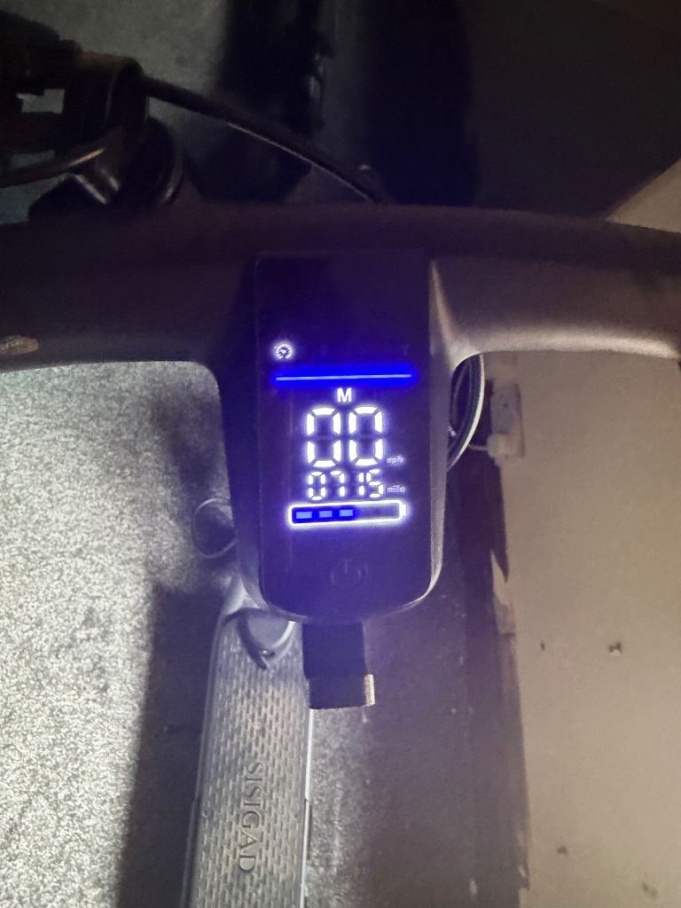 Electric scooter 100£ no issues.