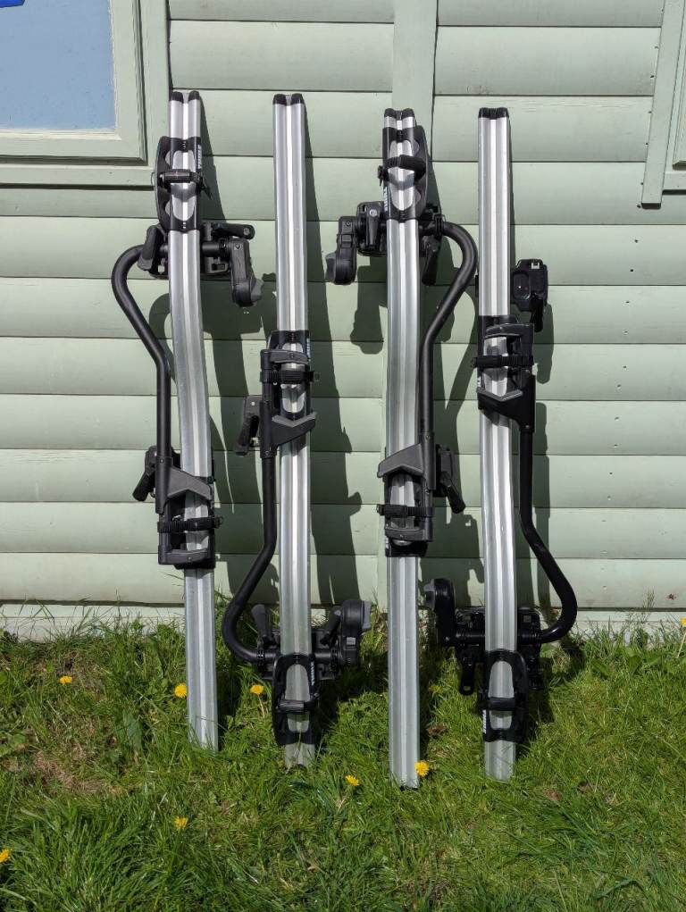 4x Thule ProRide 591 Roof Bike Carriers / Racks - Good Condition