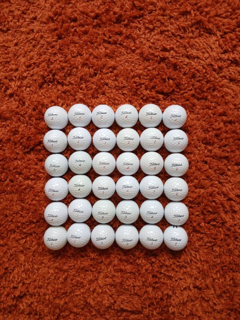 3 Dozen Teitlist golf balls good condition Motherwell area.