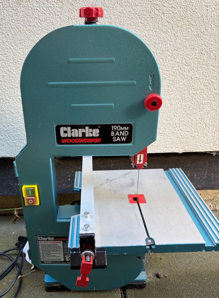 Clarke Woodworker 190mm Band Saw – Good Condition