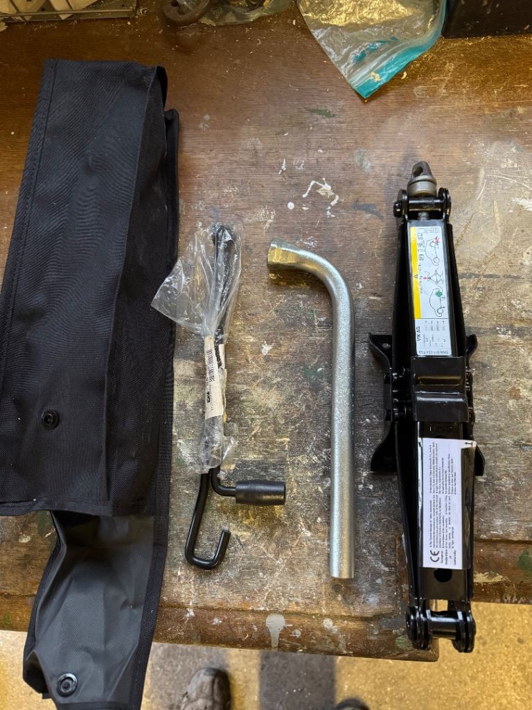 New VW golf spacesaver tyre and tools for sale