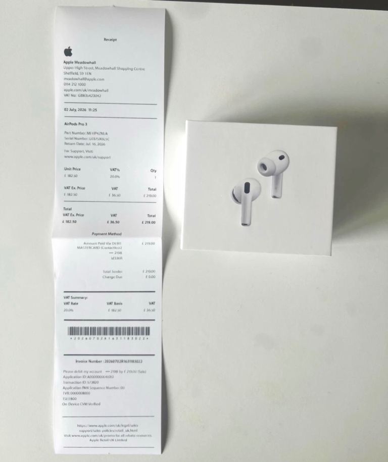 Brand New Apple AirPods Pro 3rd Gen - Sealed Box