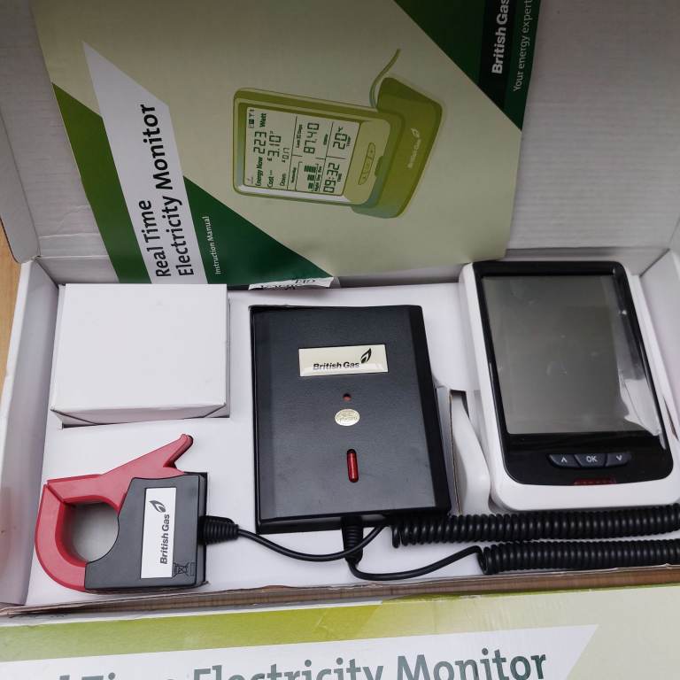 British Gas Real Time Smart Universal Electricity Monitor Meter NEVER USED