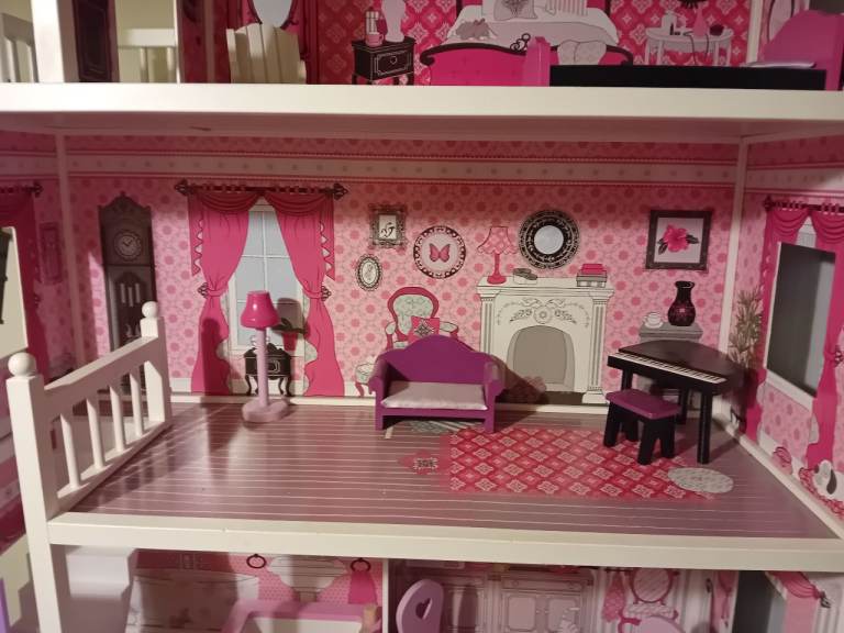 Wooden dolls house 
