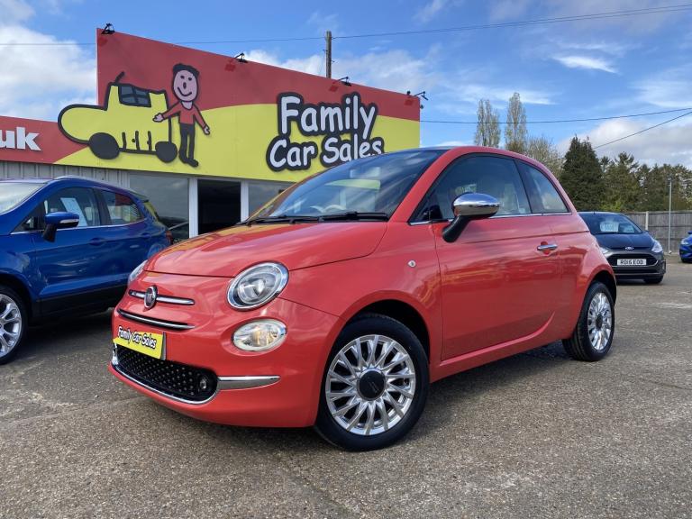 FIAT 500 1.2 LOUNGE LOVELY CONDITION LOW MILEAGE FULL HISTORY NEW CAMBELT KIT