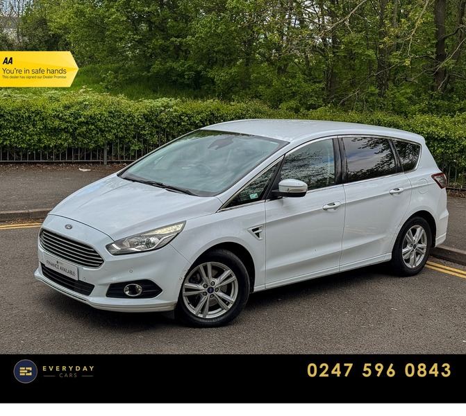 2016 Ford S-Max 2.0 TDCi 150 Titanium 5dr Powershift MPV DIESEL Automatic