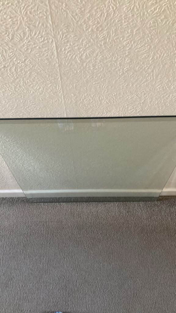 8mm bevelled edge glass