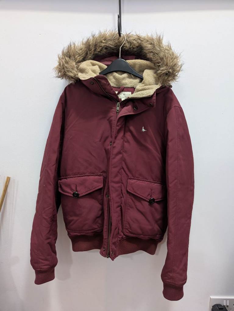 Jack Wills Red Coat M