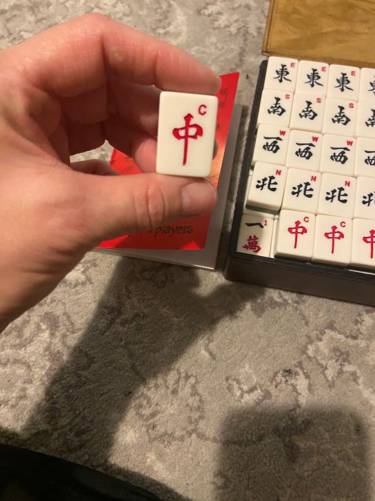 Mini Mah Jong Jongg Chinese game for 4 players