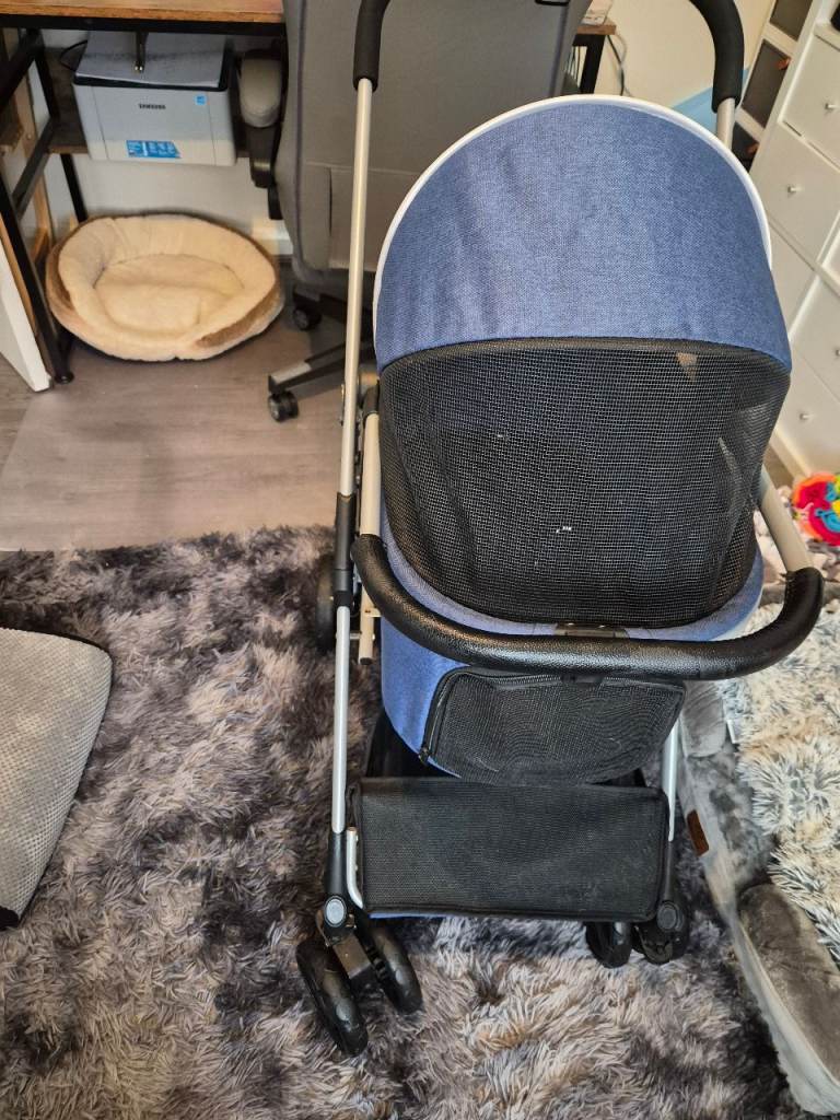 Paw hut 2 in 1 pet buggy and carrier 