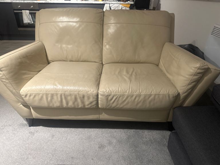 Leather sofa