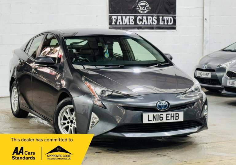 2016 Toyota Prius 1.8 VVTi Active 5dr CVT HATCHBACK PETROL/ELECTRIC Automatic