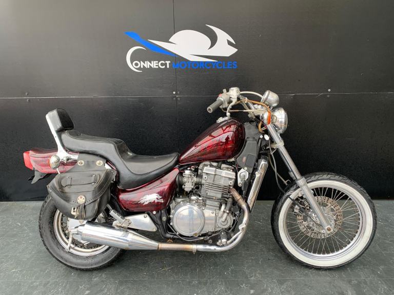 KAWASAKI EN500 CUSTOM 1995 PROJECT BIKE HPI CLEAR