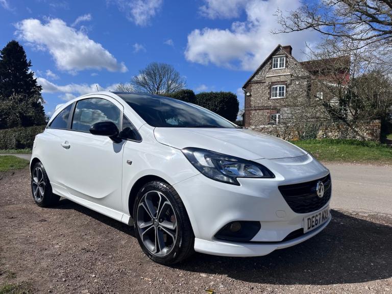 2017 Vauxhall Corsa 1.4T [150] White Edition 3dr HATCHBACK Petrol Manual