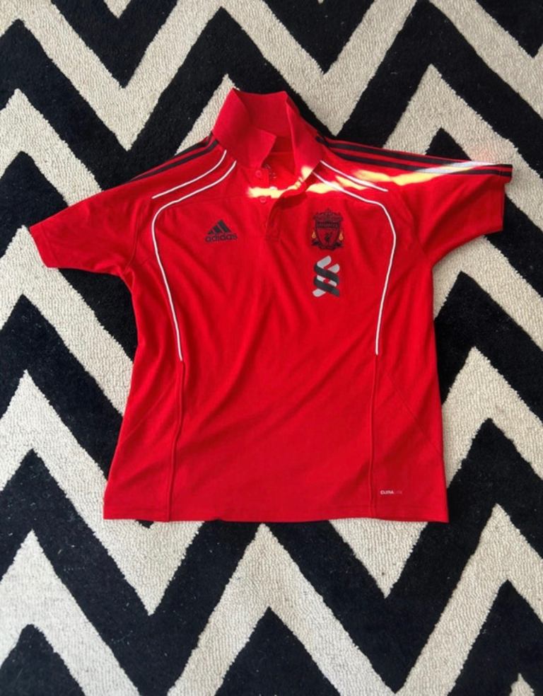 Vintage Adidas Liverpool FC Football Shirt - Red, Mint Condition
