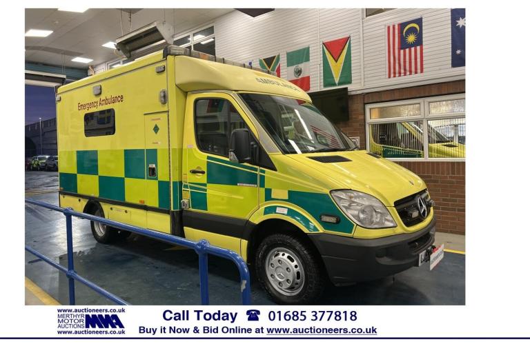 2009 Mercedes-Benz Sprinter 515 2.2CDI 150PS AUTO UV MODULAR BODY AMBULANCE / CAMPER ------------...
