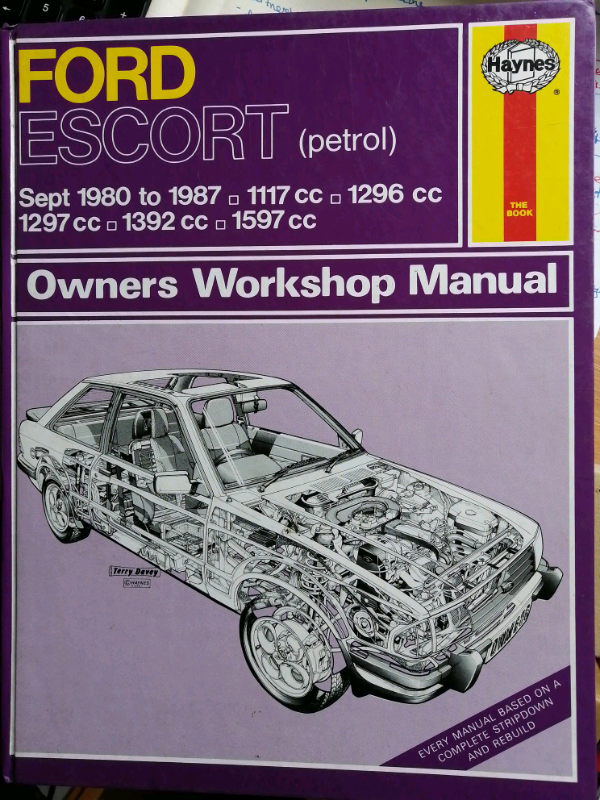 Haynes Ford Escort manual 