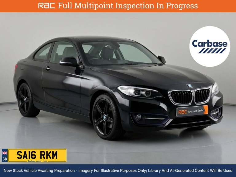2016 BMW 2 Series 2.0 218d Sport Coupe 2dr Diesel Manual Euro 6 (s/s) (150 ps) Coupe DIESEL Manual